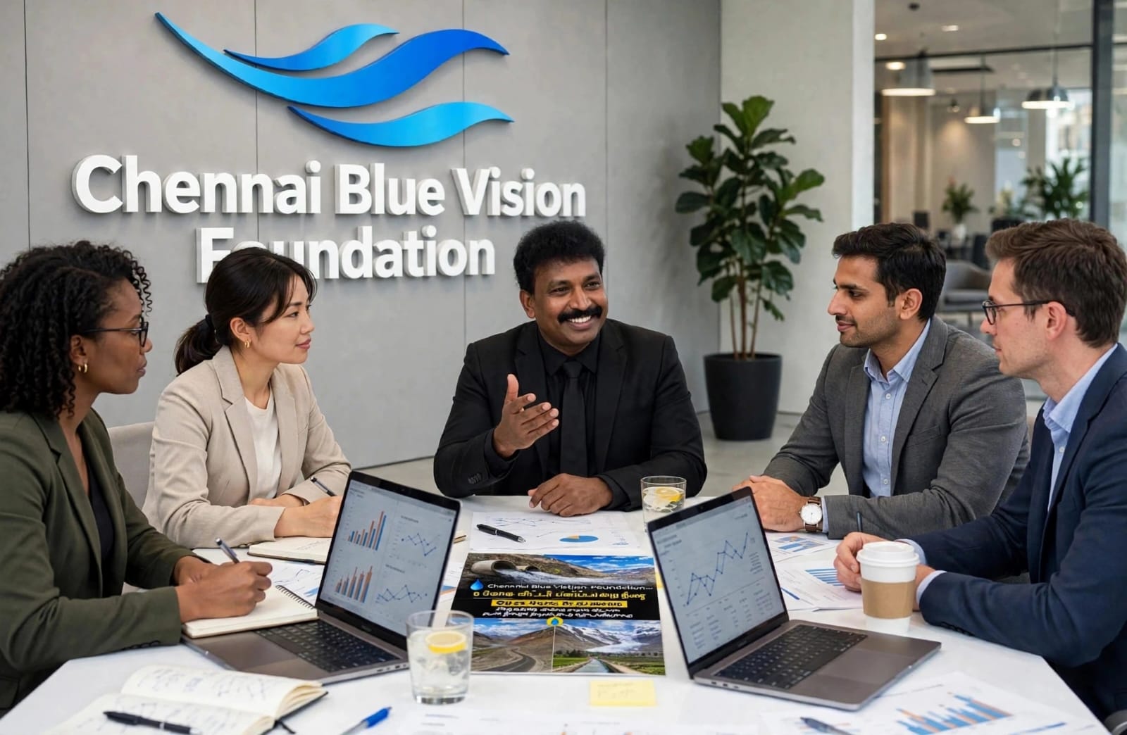 Planning meeting at the Foundation